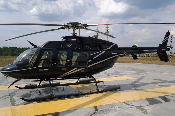 Аренда вертолета bell-407